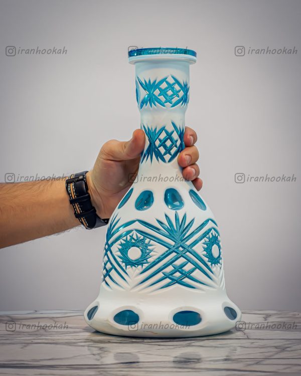 شیشه قلیان کد 19