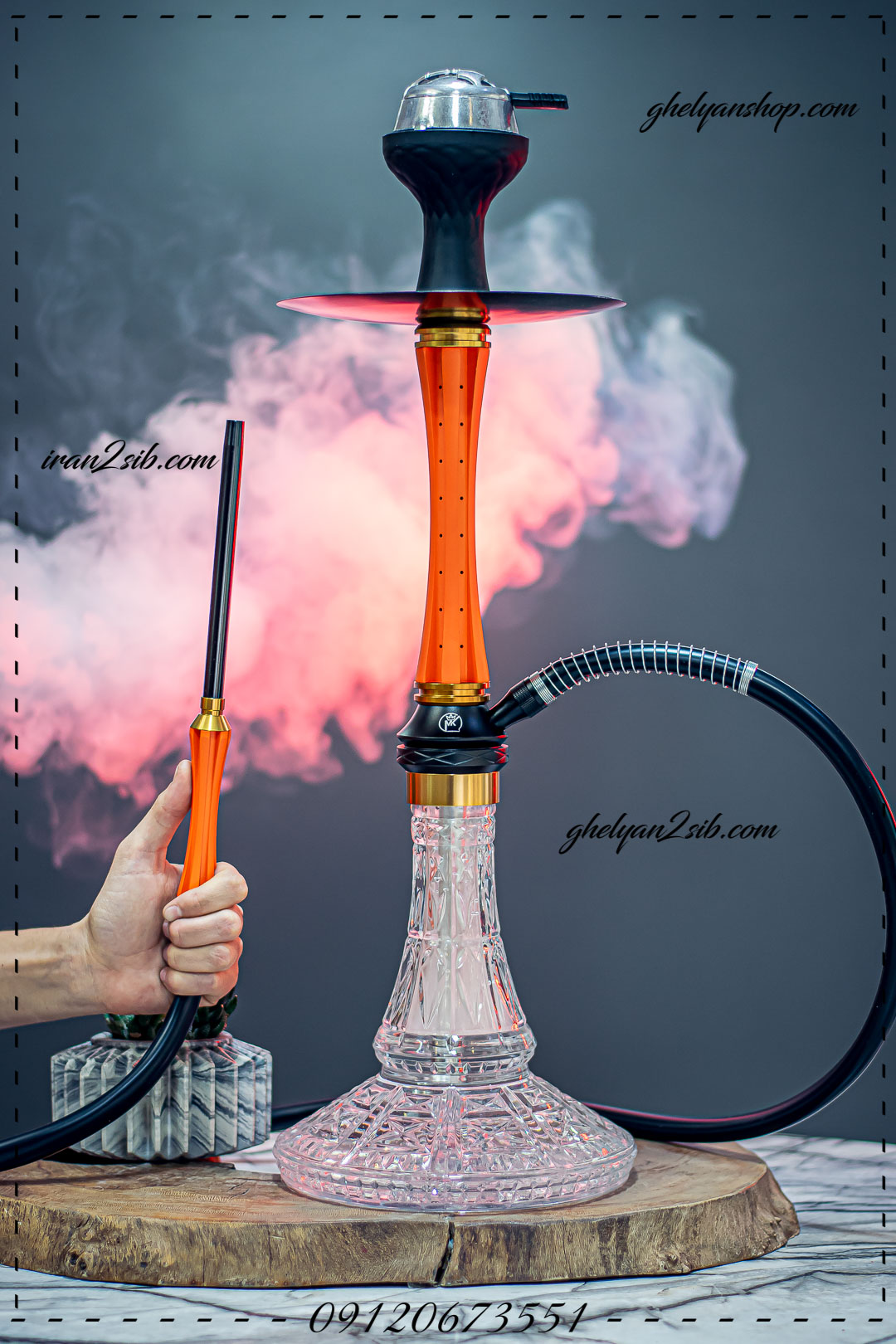 قلیان MK مدل مارینو کد 1388